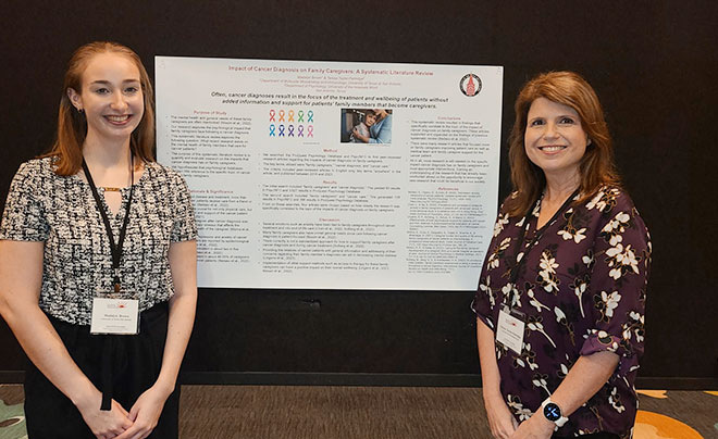 students presenting