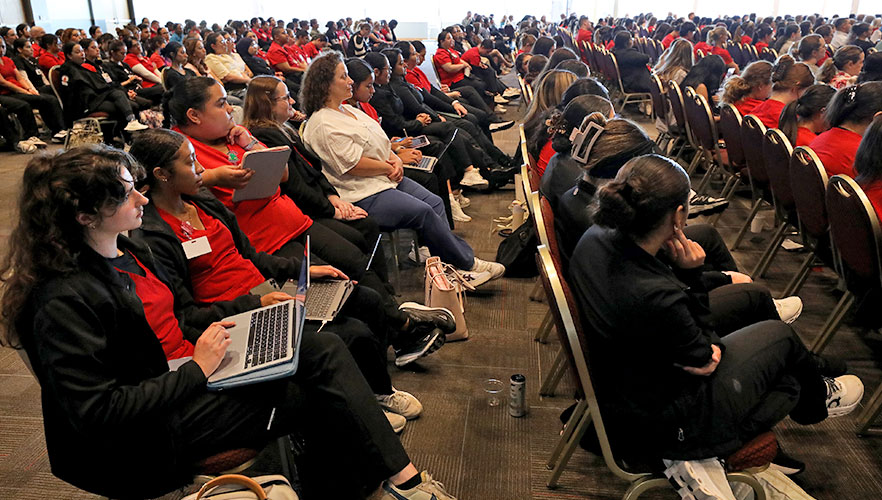 Lecture attendees