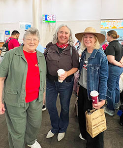 participants at airport