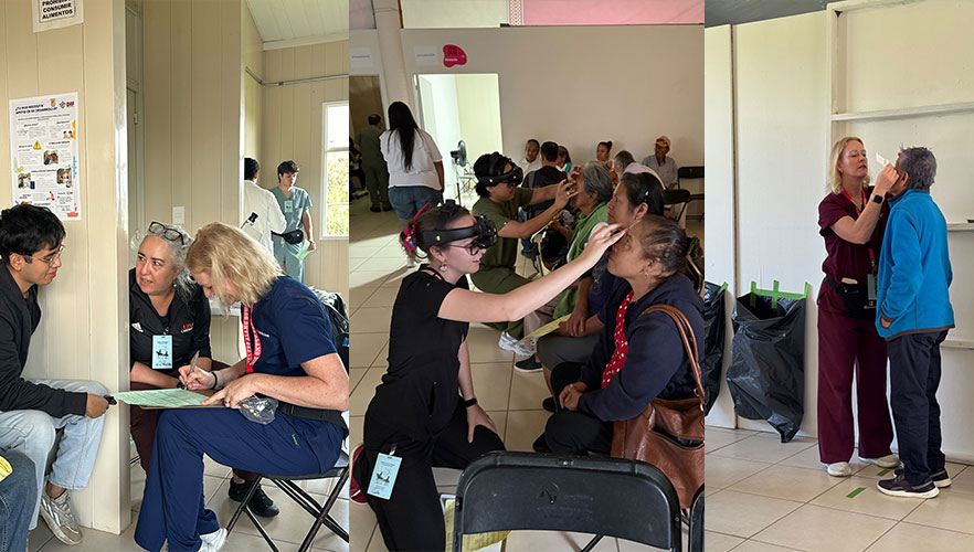 students with residents