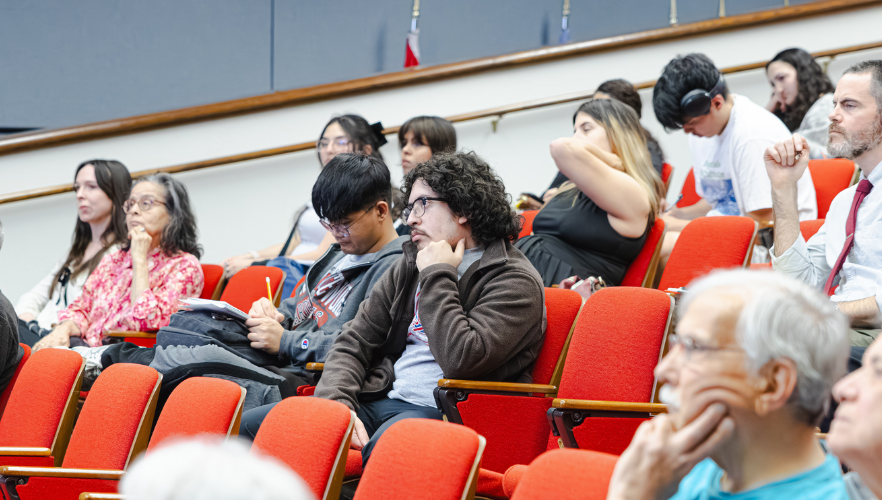 Audience members
