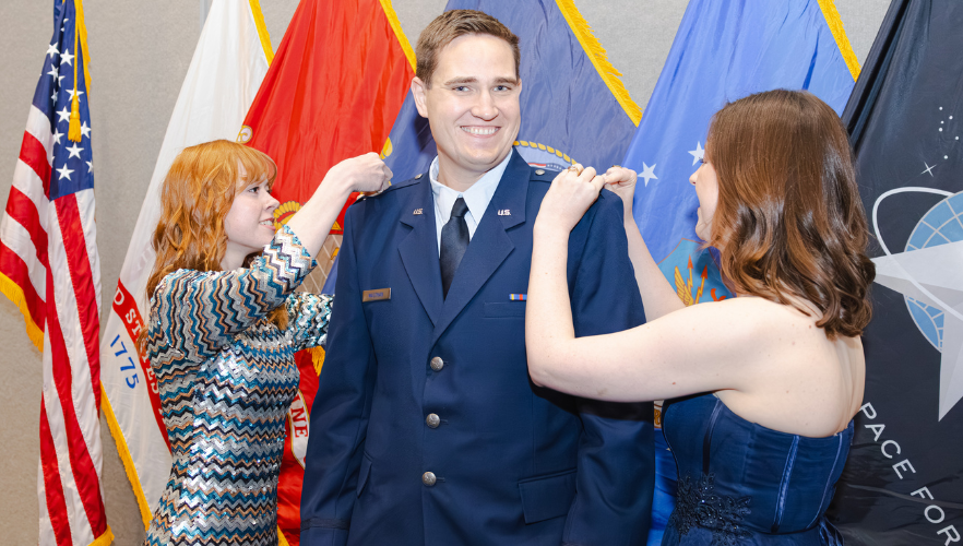 UIWSOM Military Commissioning and Promotion ceremony