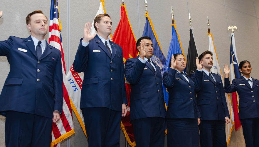 UIWSOM Military Commissioning and Promotion ceremony