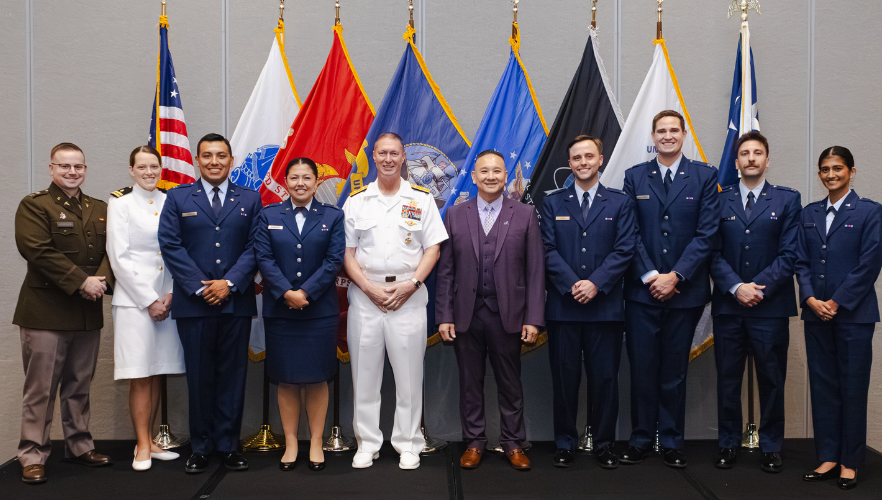 UIWSOM Military Commissioning and Promotion ceremony